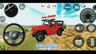 Dollar Song Sidhu Moose Modelled Mahindra BlackThar4×4😈 Indian Car Simulator3D  AndroidGameplay5 [upl. by Scott]