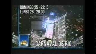 Carnaval de Rio  Promocional Teledoce 2001 [upl. by Hanaj]