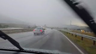 Rain in Pretoria on the M2 in South Africa [upl. by Schuyler24]