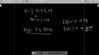 Aula 11  Valor Esperado de Variáveis Aleatórias Discretas e Contínuas [upl. by Hanikehs]