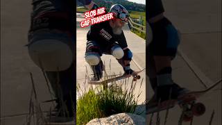 Slob Air Gap Transfer skateboardingisfun [upl. by Shishko]