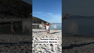 Summer vibes Hammerfest Norway 🇳🇴 [upl. by Airotnahs]