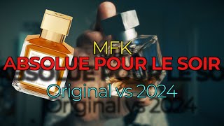 Absolue Pour Le Soir 2024 vs Original  Maison Francis Kurkdjian [upl. by Sida]