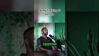 Army Training amp Gorkha Regiment Bravery Fttviralshort shortsvideopodcast [upl. by Clevey]