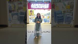 AMERICAN TOURISTER americantourister americantouristerindia travelwithamericantourister luggage [upl. by Ilzel359]