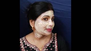 homemade face pack besan face packskincaretips skincare ytshorts facemask [upl. by Enawd]