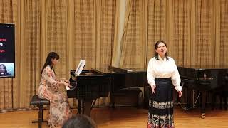 A Dream  Piano and Soprano Concert Rehearsal at Royal Academy of Music [upl. by Anaehs]