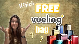 Free under seat cabin bags for Vueling flights [upl. by Libbie807]