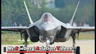 FULL POWER AFTERBURNER Departure F35 at Volkel [upl. by Case]