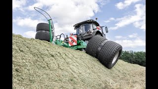 düvelsdorf Silagewalze Seitenverschub [upl. by Onavlis517]