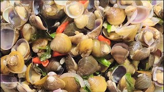 Stir Fried Clams with Tamarind Recipe [upl. by Oglesby12]