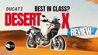 The ULTIMATE Adventure Bike  Ducati DesertX  First Ride Review [upl. by Loeb]