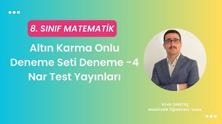 Altın Karma Lgs Onlu Deneme Seti Deneme 5 Muba Yayınları [upl. by Bahner77]