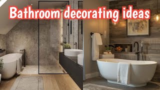 how to decorate bathroom ideas bathroom decoration designshomedecorationideas289 [upl. by Uchish]