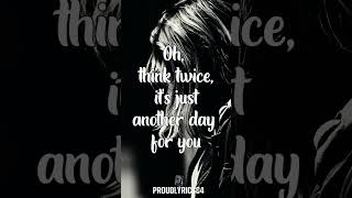 Phil Collins  Another Day In Paradise  Lyrics [upl. by Radburn846]