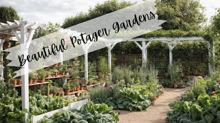 Beautiful Potager Style Gardens [upl. by Haikan]