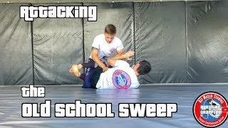 BJJ Basics Old School Sweep [upl. by Narual813]