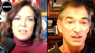 Michele Tafoya amp John Stockton Have An Idiot Contest Live On Air [upl. by Zoara134]