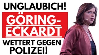 💥 TYPISCH GRÜNE GÖRINGECKARDT BESCHIMPFT POLIZEI AUFS ÜBELSTE 💥 [upl. by Leerzej258]