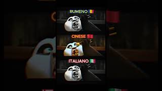 Kung Fu Panda vs Ravioli 🥟 in 3 lingue diverse 😂🔥 [upl. by Alejo]