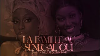 Diarra Sylla  LA FAMILLE AU SENEGAL OUI ft Dior Mbaye  liryco Vídeo  Legendado [upl. by Nylekoorb]