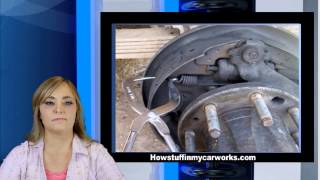 Ford F 250 Rear Brake Shoes Replacement Tutorial by Howstuffinmycarworks [upl. by Aillicec]