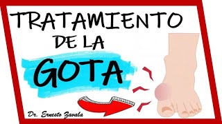 🚨📣TRATAMIENTO de la GOTA ¿Cuál es el mejor 😳 ¿Qué alimentos evitar ALOPURINOL COLCHICINA [upl. by Kinnard]