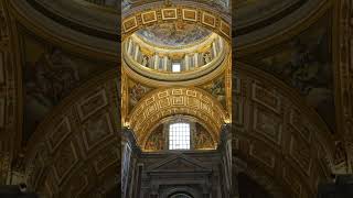 Largest Church in the World  St Peter’s BasilicaVatican City [upl. by Akemak]