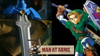 Links Master Sword Legend of Zelda  MAN AT ARMS [upl. by Dnalra692]