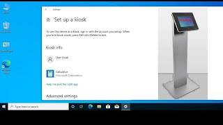 How To Setup Kiosk Mode To Allow User To Work On Single Applications Only Windows 10 [upl. by Towill523]