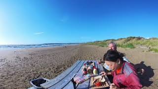 360° insta Picknick am Strand von Vilshärad am 1008243 [upl. by Bolten250]