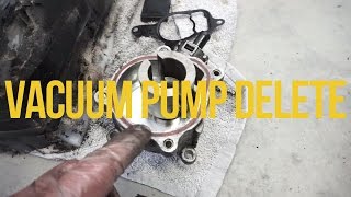 Installing The Spulen Vacuum Pump Delete Kit [upl. by Lobel]