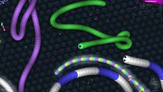 slitherio  gameplay  10374 points [upl. by Nalim]