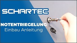 Einbau Universal Notentriegelung für Sektionaltore  Schartec [upl. by Sirrep]