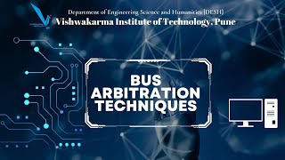 Bus Arbitration Techniques  DivI Group 5 COAA vitpune [upl. by Nhguavahs]