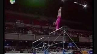 Svetlana Khorkina 1996 Worlds SemiFinals Bars [upl. by Iadrahs]