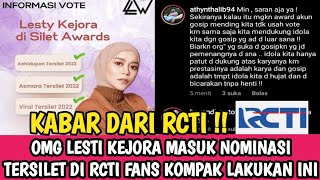 OMG LESTI KEJORA MASUK NOMINASI INI DI RCTI AWARD 2022 FANS KOMPAK LAKUKAN INI [upl. by Ventura]