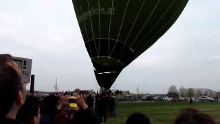 Start Heißluftballon Langenlois [upl. by Irollam]