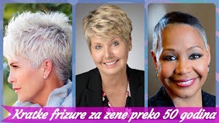 20 ideja za 🌼 kratke frizure za žene iznad 50 godina 2019 [upl. by Raimund]