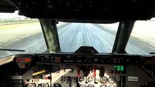 DC910 Take Off  From the Flightdeck [upl. by Anneg]