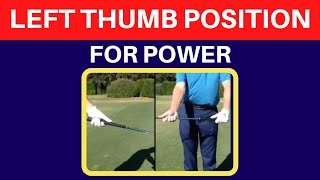 Left Thumb Position for Power [upl. by Roee86]