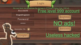 Dragon Simulator Online free level 999 account [upl. by Limaa]