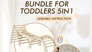 Assembly Instructions for the 5in1 Toddler Set [upl. by Airual]