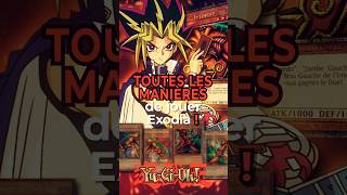 TOUTES les MANIÈRES de jouer EXODIA dans YuGiOh [upl. by Meridel]