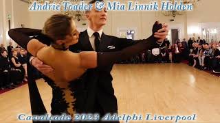 Cavalcade 2023 Andrie Toader amp Mia Linnik Holden Waltz [upl. by Tanah797]