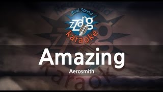 AerosmithAmazing Karaoke Version [upl. by Sibylla797]