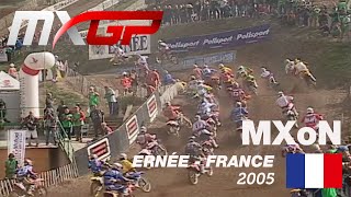 FIM Motocross of Nations History  Ep6  2005  France ERNEE Motocross [upl. by Houston642]