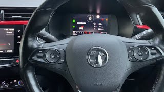 How to change Vauxhall Corsa 2020 plus Time and Date [upl. by Pinzler]