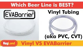 EVABarrier Beer Line  Why we use this instead of vinylaka PVC CVT [upl. by Alusru]