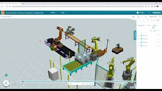 Process Simulate Collaborate Tecnomatix  Visualize review and analyze factory production lines [upl. by Riancho]